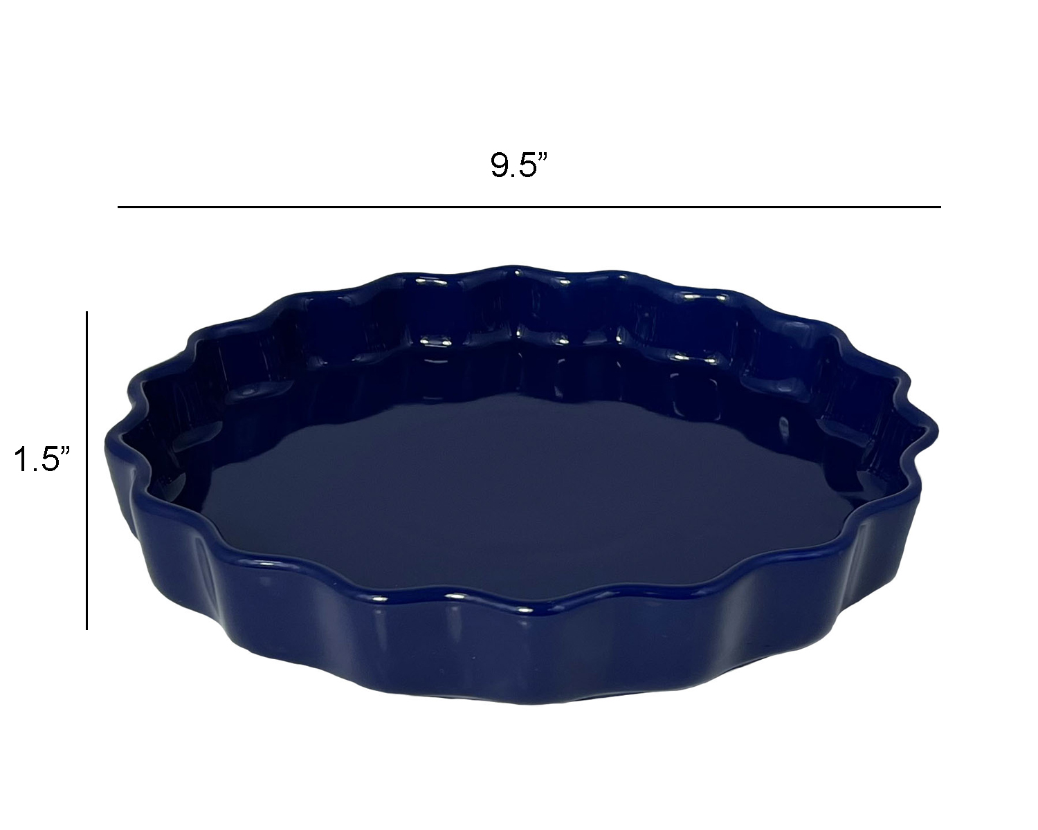 Le Regalo Stoneware Pie Dish