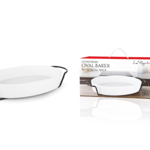Le Regalo oval baker with packaging