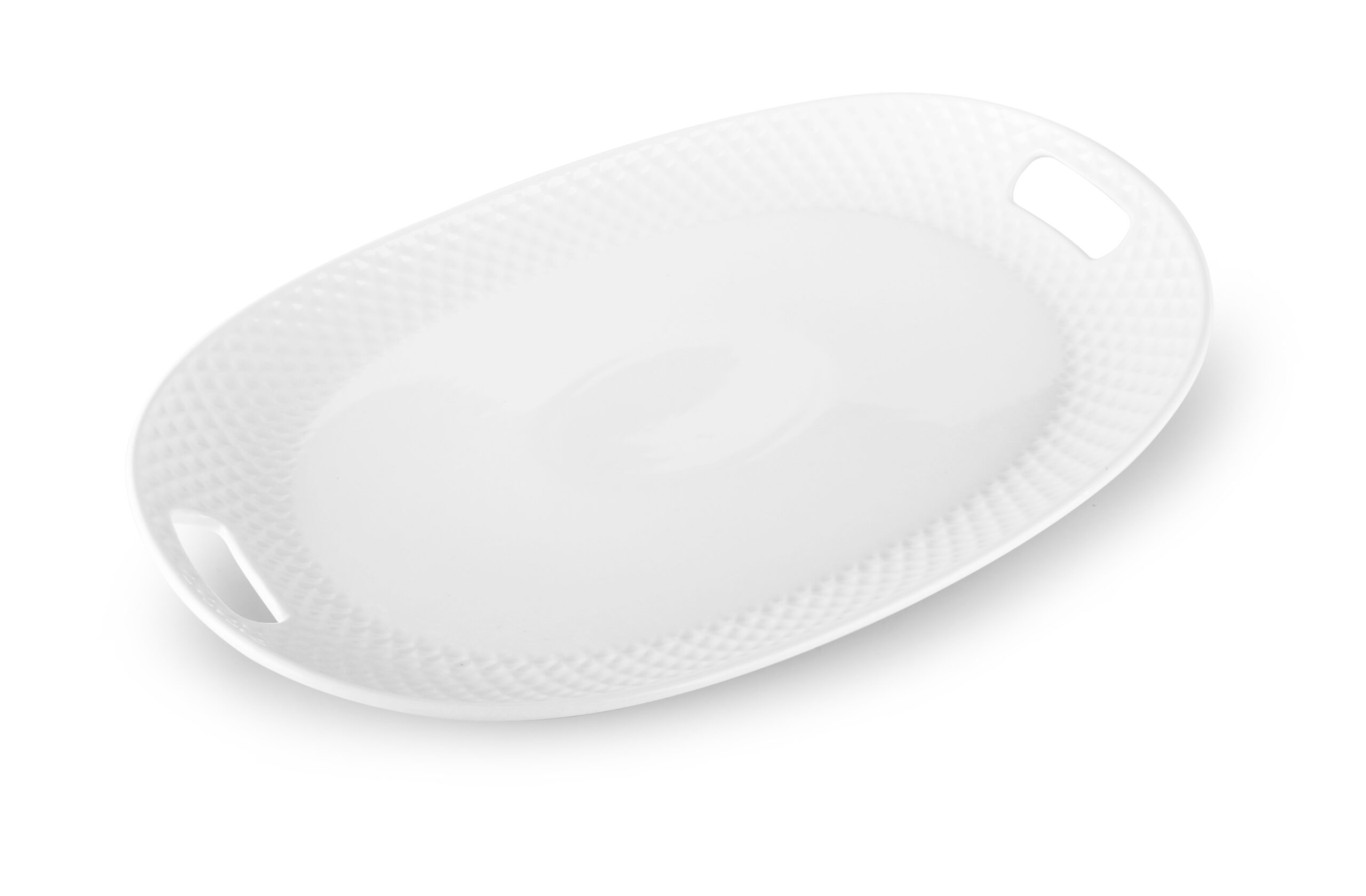 Le Regalo Stoneware Oval Platter with Handles