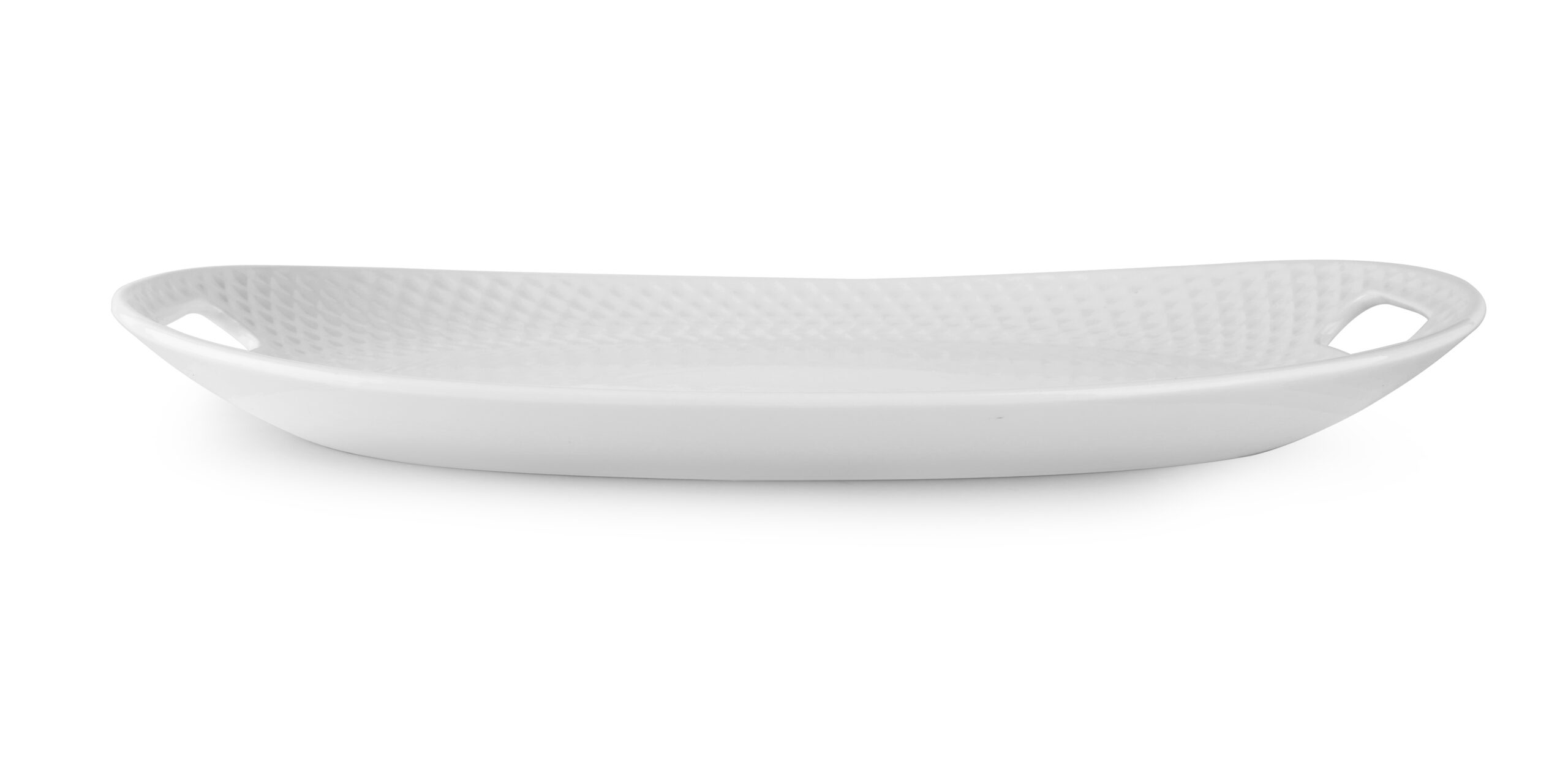 Le Regalo Stoneware Oval Platter with Handles