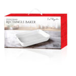 Le Regalo Stoneware Rectangle Baker packaging